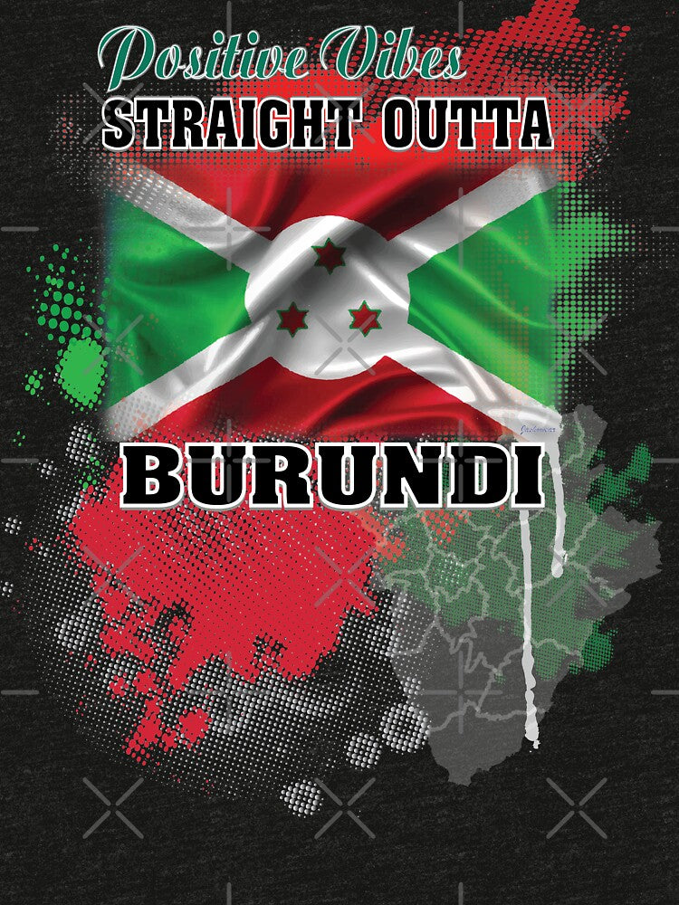 Burundi Flag t-shirt by Jashowear