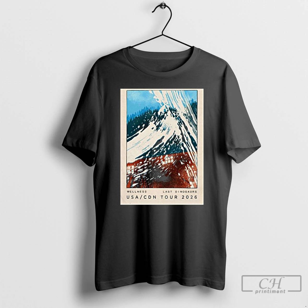 Classic Last Dinosaurs Wellness North America Usa Canada 2026 Tour Long Sleve T Shirts