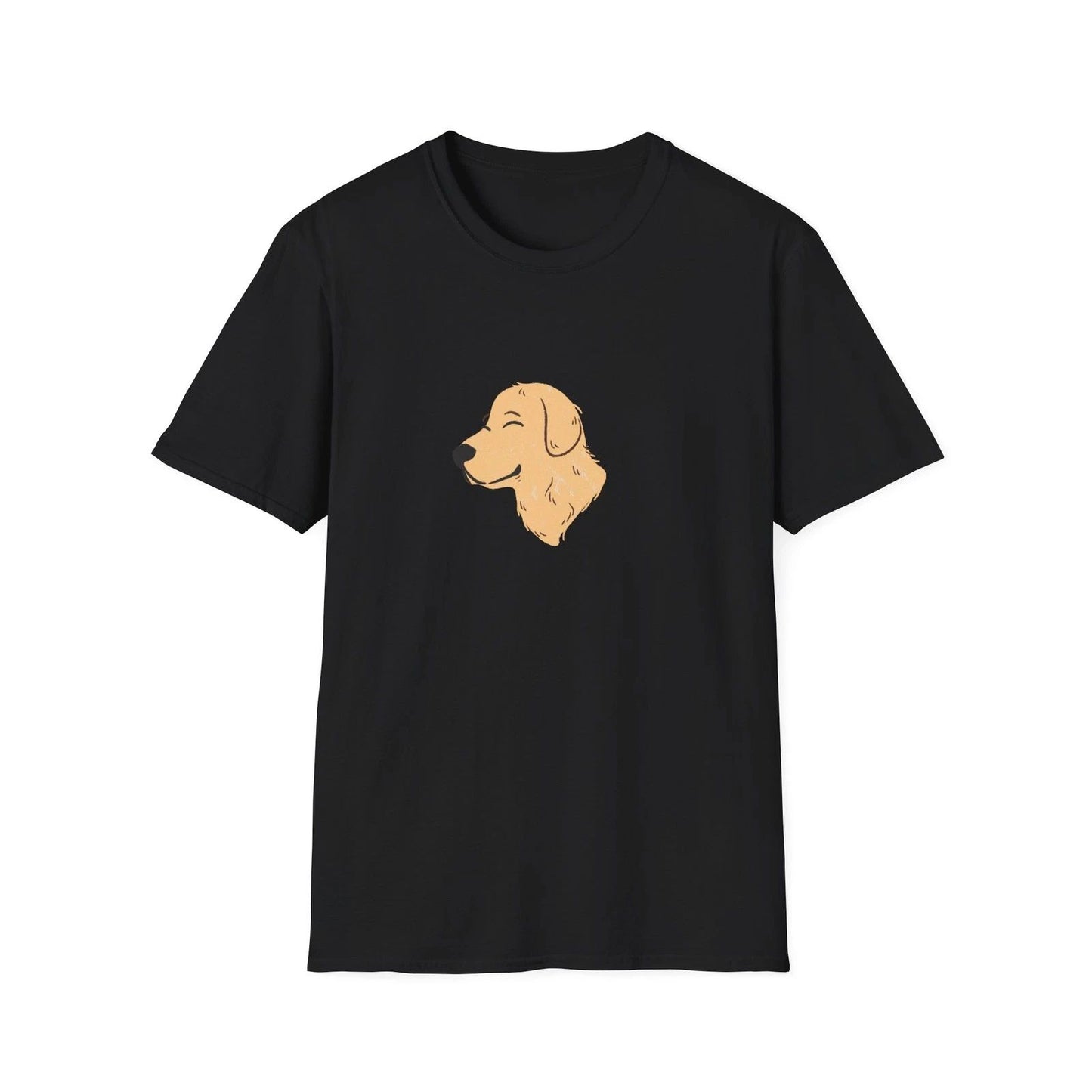 Golden Retriever Dog Head T-Shirt | Personalized gift | Vintage wildlife Tee
