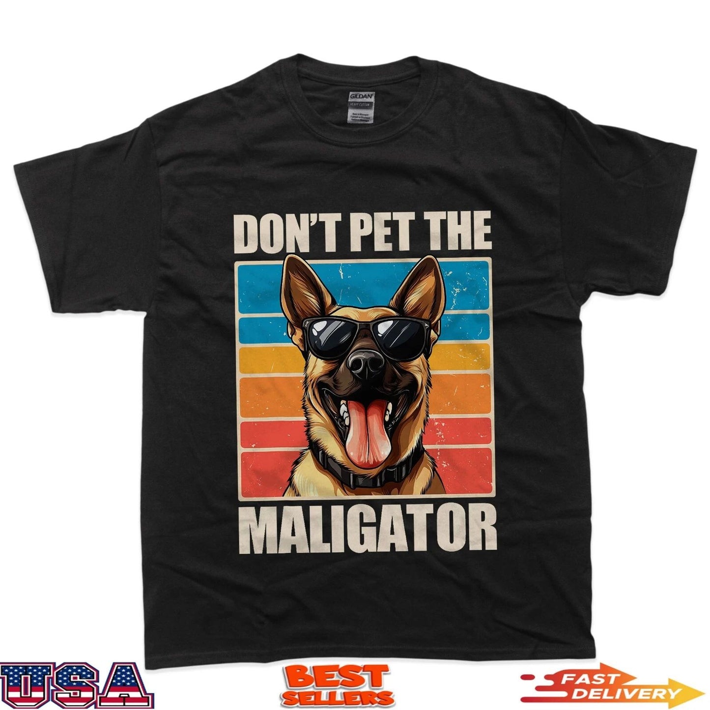 Malinois Maligator Belgian Malinois T-Shirt