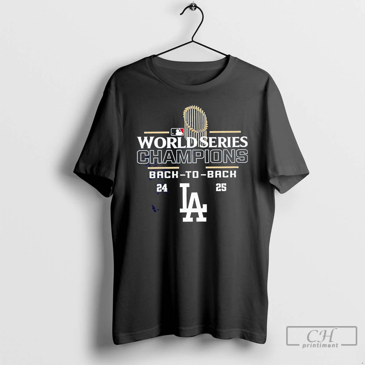 Classic Los Angeles Dodgers World Series Champions Back To Back 2025 T Shirts