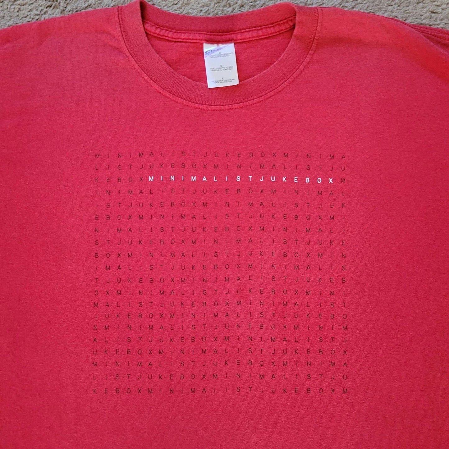 Vintage y2k Minimalist Jukebox Concert T Shirt Arvo Pärt LA Philharmonic Large