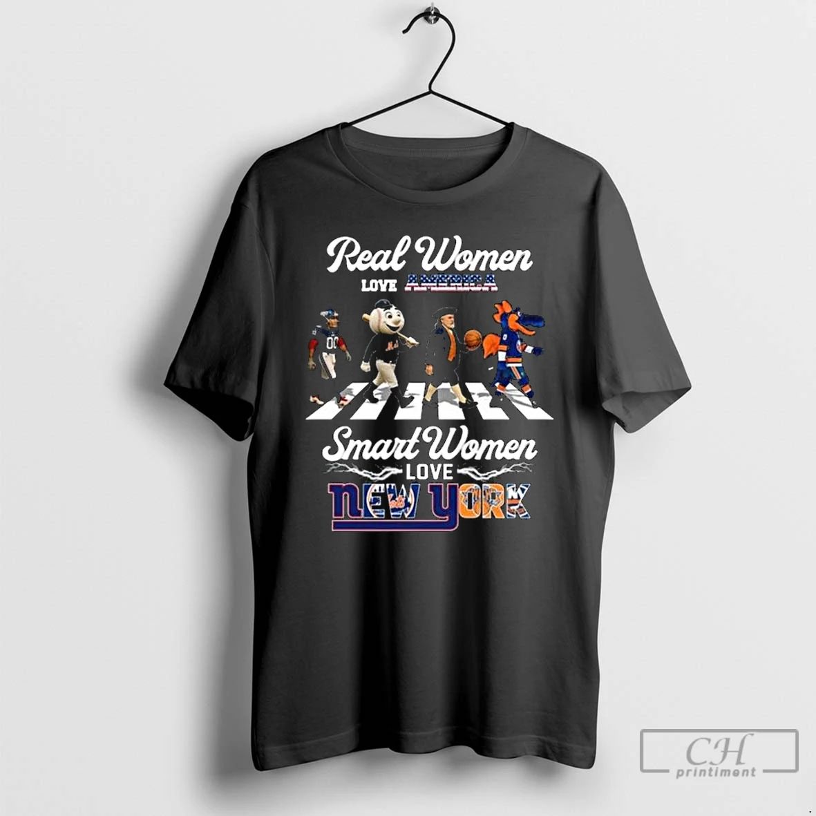 Classic Real Women Love America Smart Women Love New York City Sports Giants Mets Knicks