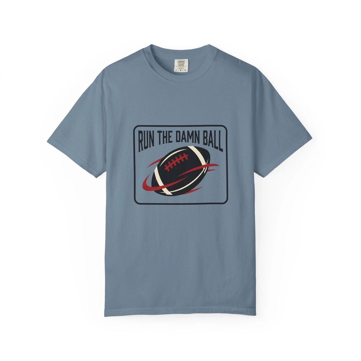 Football Shirt Run The Damn Ball - Funny Adult Unisex Football Tee
