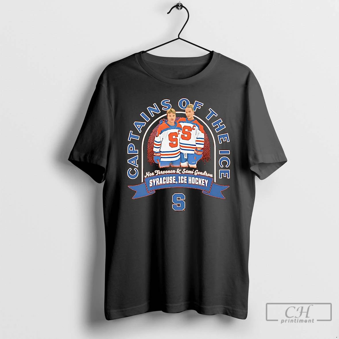 Premium Nea Tervonen And Sami Gendron Captains Of The Ice Syracuse Orange T Shirts