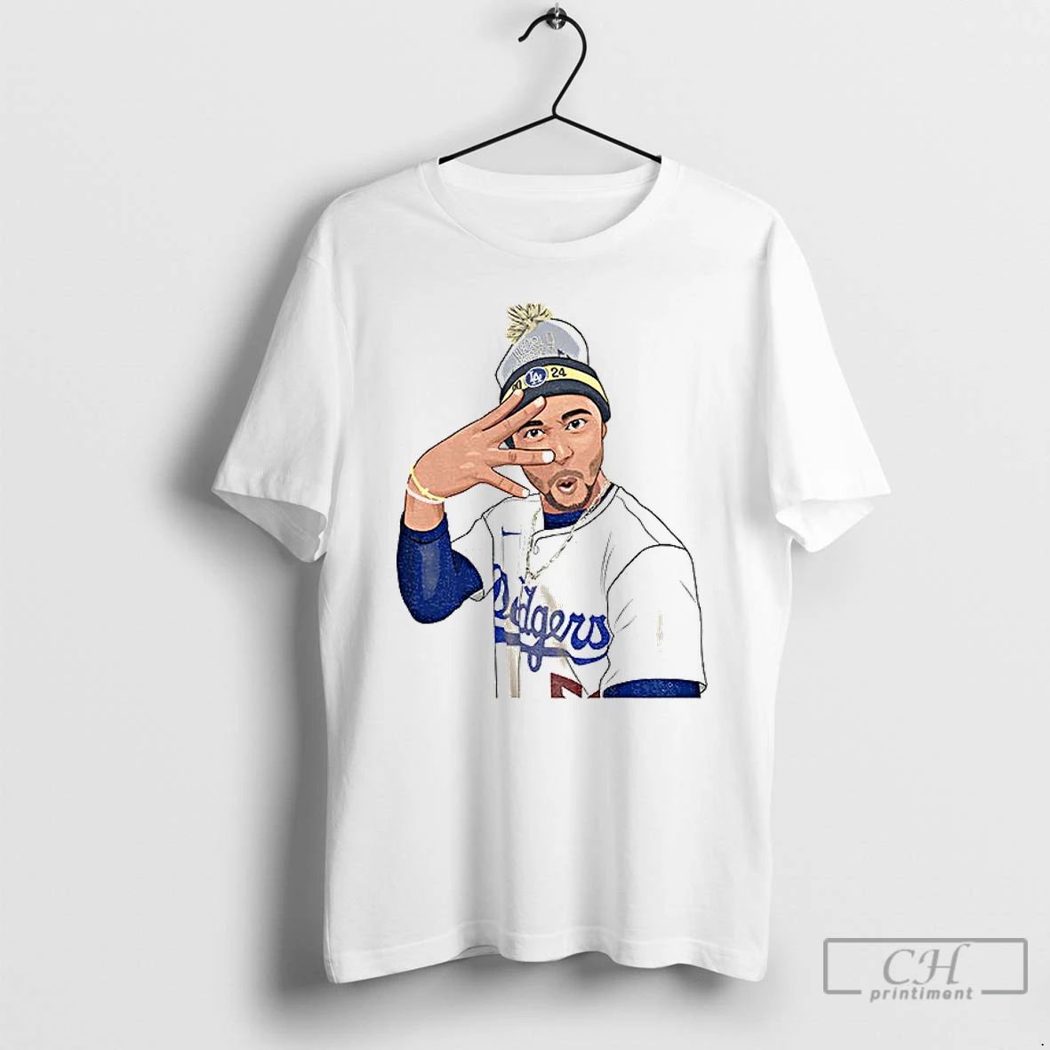 Classic Mookie Betts Baseball La Dodgers T Shirts