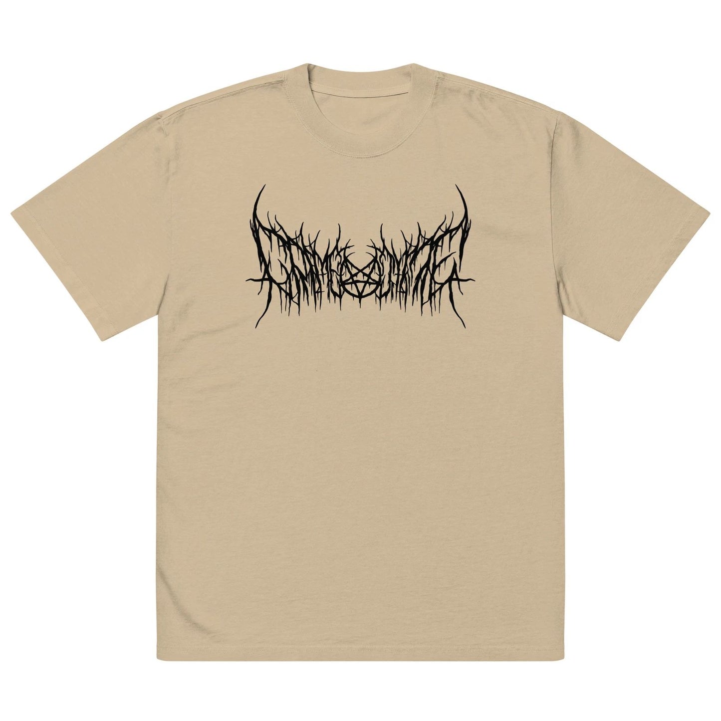 Crime Time Oversized faded t-shirt