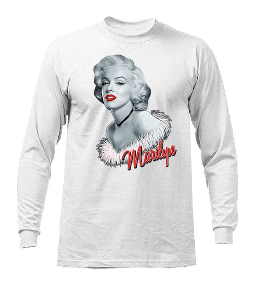 Monroe Graphic Long Sleeve T-shirt Tee