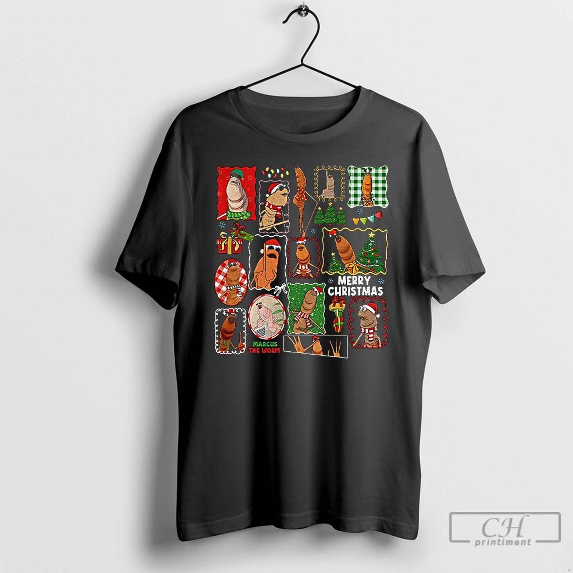 Premium Marcus The Worm Xmas I Dont Like This Rock Christmas T Shirts