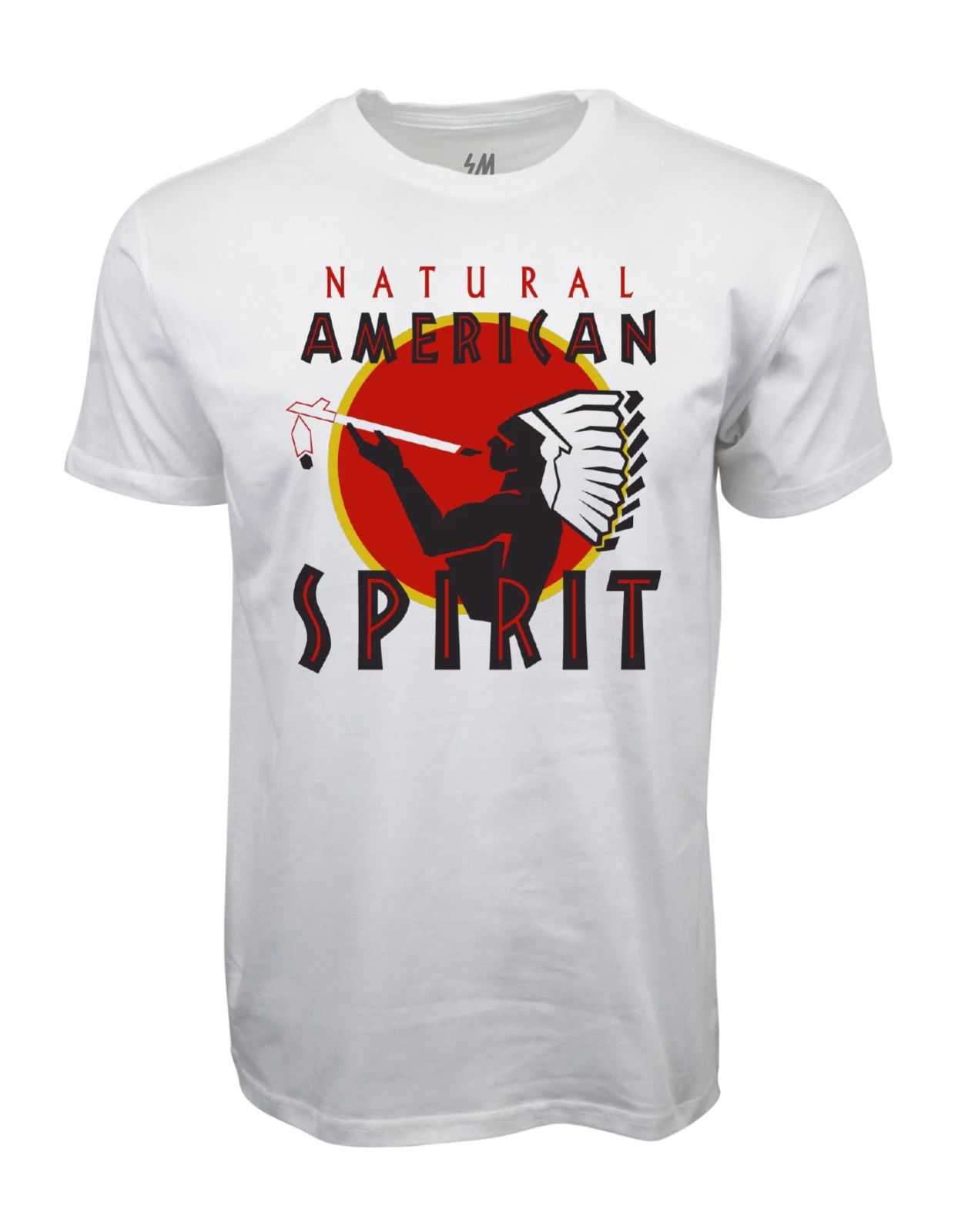 Natural American Spirit Graphic T shirt White