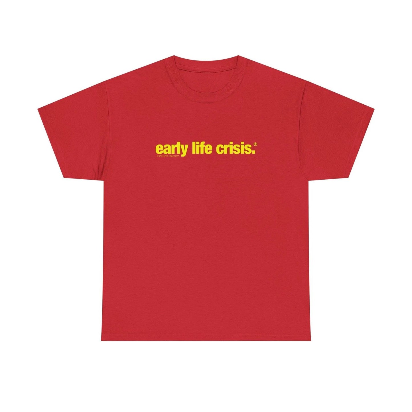 Nettspend Early Life Crisis Wordmark Album Tour Merch T-Shirts Tees - All Colors