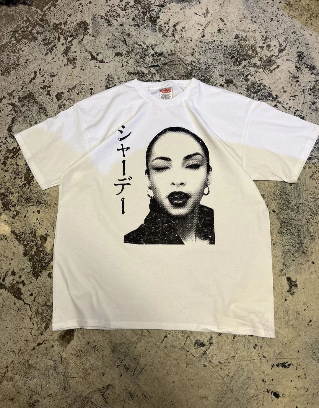 Retro Graphic T-Shirt Tee Sade Japan Tour Oversized Boxy Fit Vintage Inspired