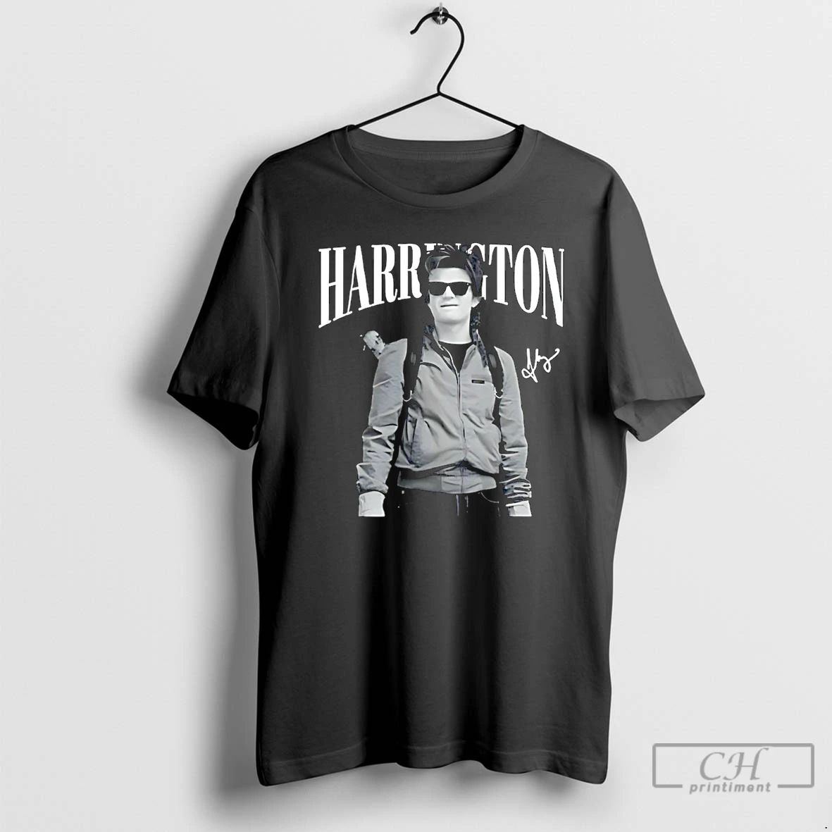 Premium Steve Harrington Signature Graphic Christmas T Shirts