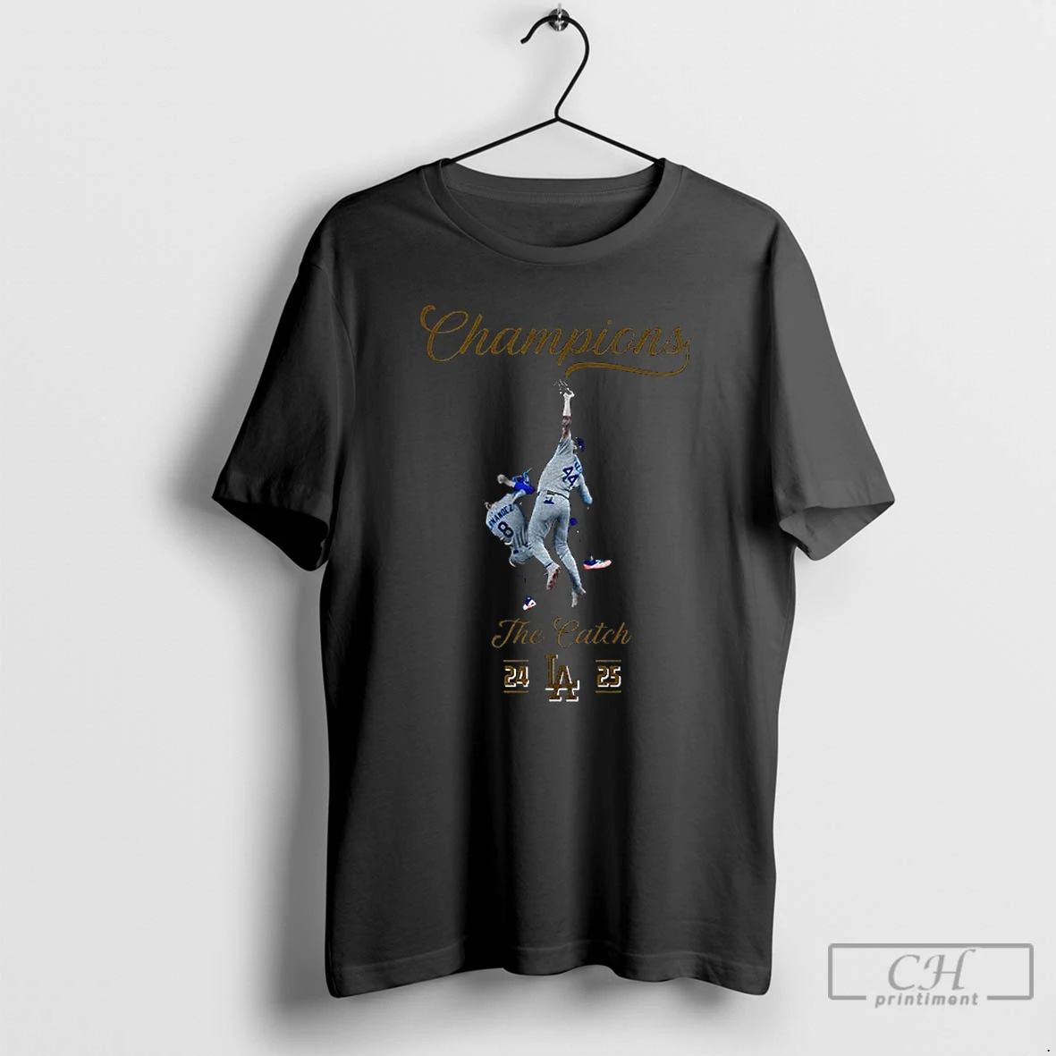 Premium The Catch Andy Pages Game 7 Los Angeles Dodgers 2025 World Series Champions Back