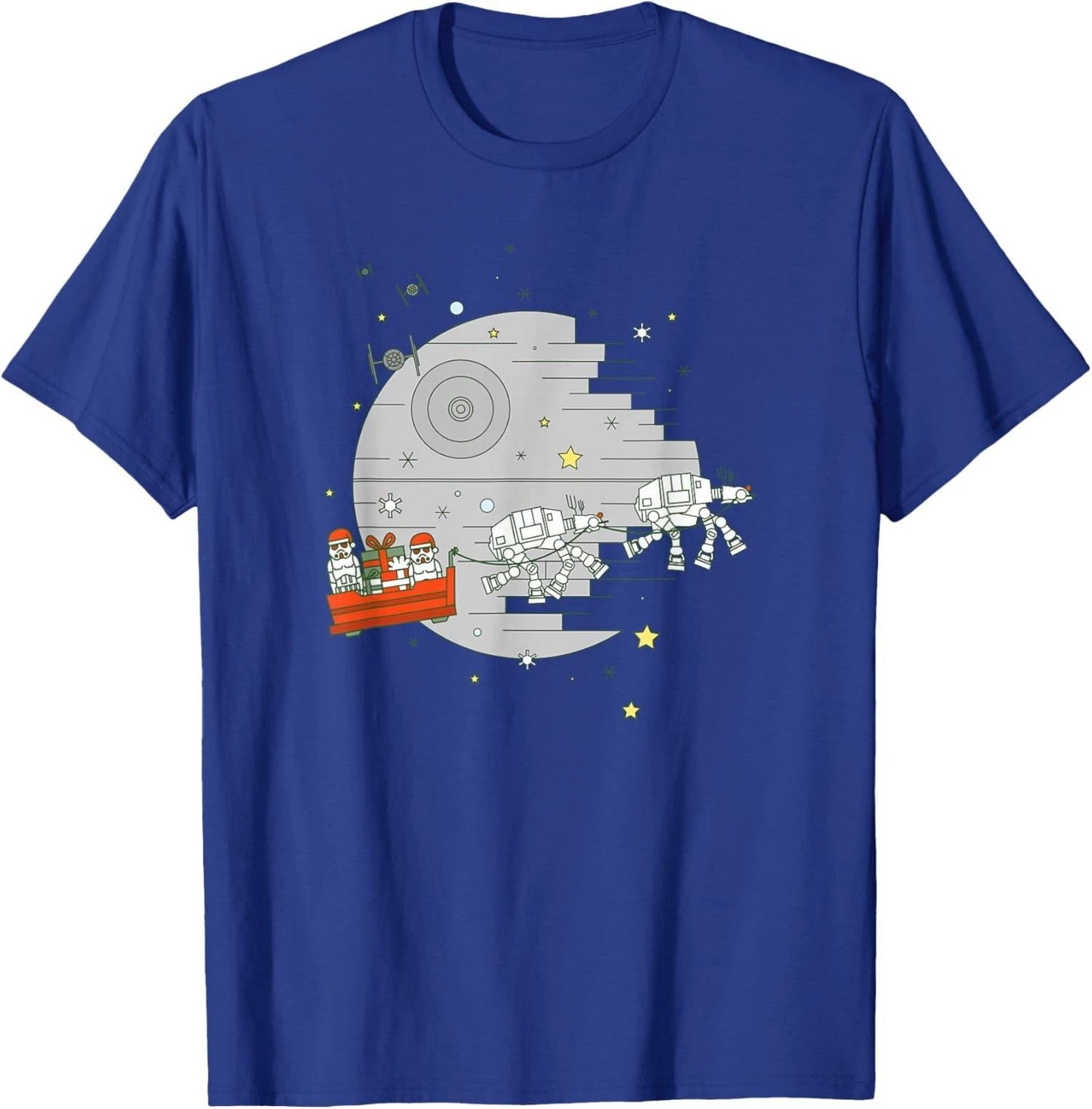 Galactic Sleigh Ride Christmas Sci-Fi Xmas Holiday Unisex T-Shirt