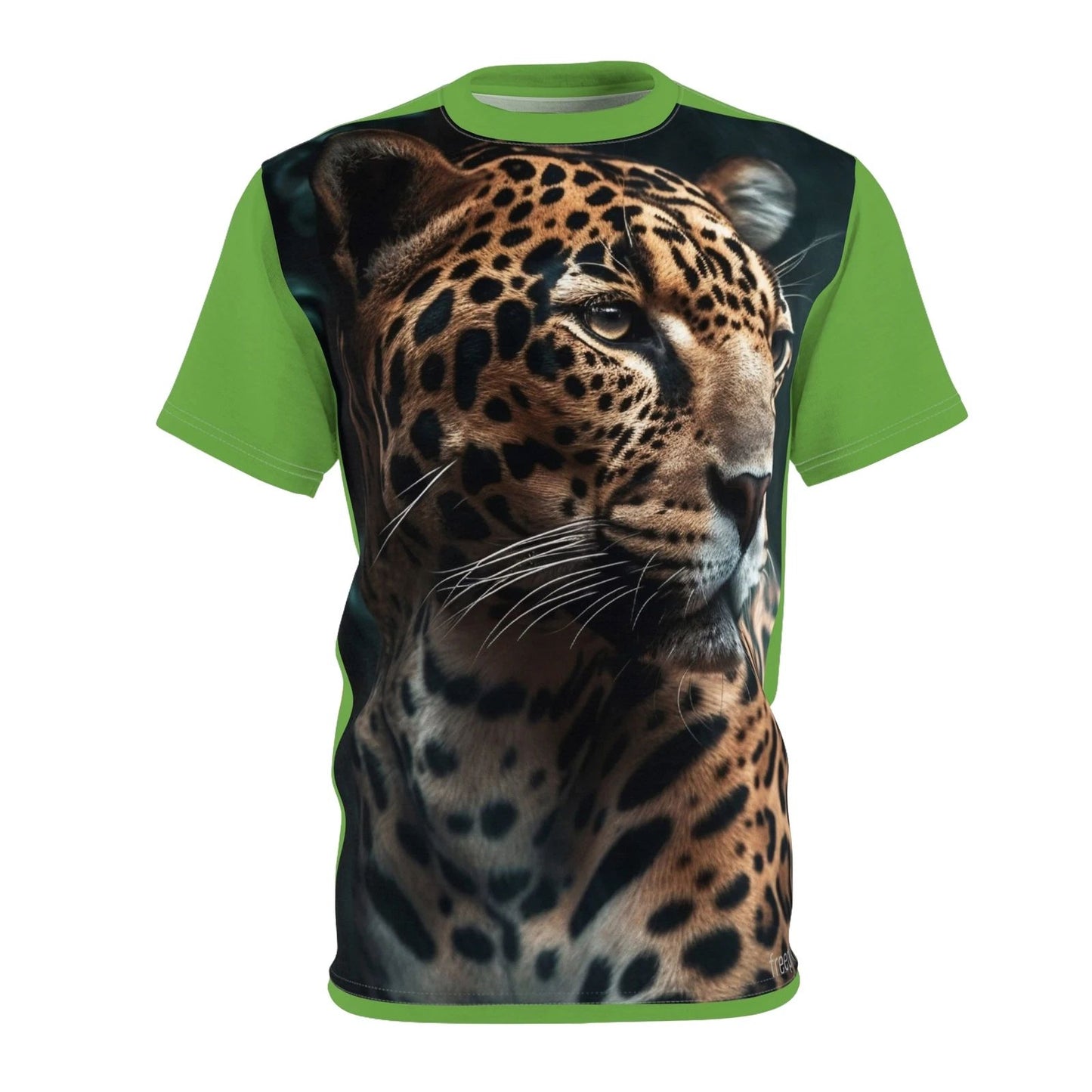 Leopard Edition Trendy Animal Print Shirt I Love Hunza | | Green Color