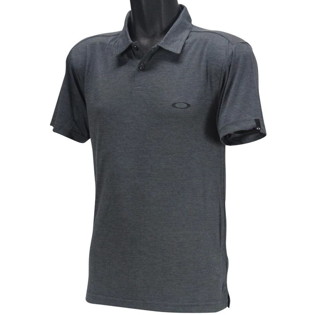 Oakley Callisto Polo Mens Size S Small Shadow Grey Golf Tee Hydrolix Shirt