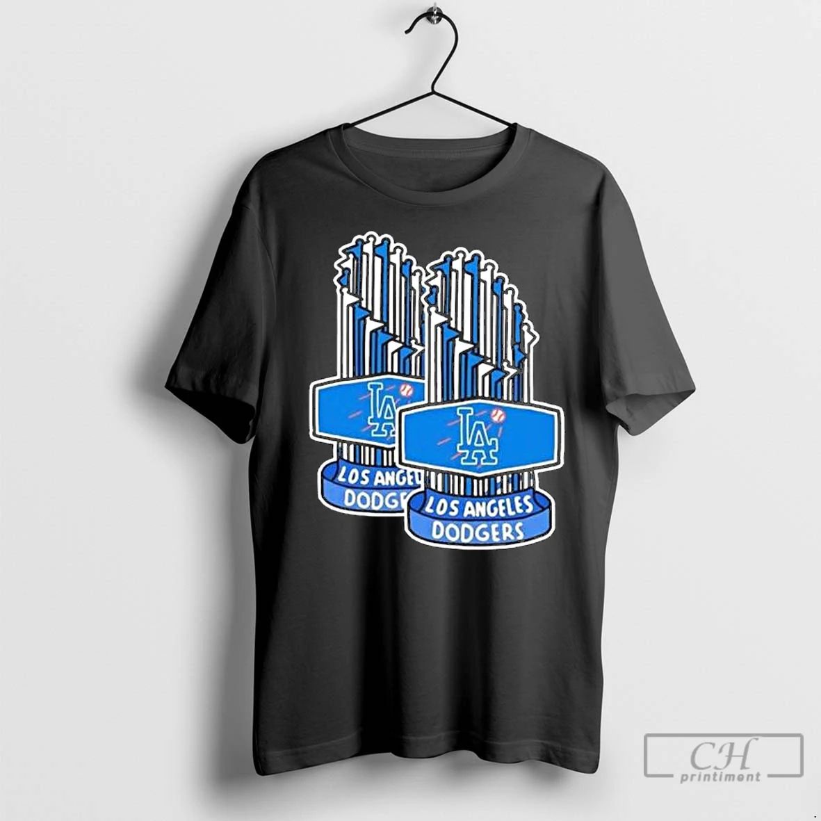 Premium The Los Angeles Dodgers 2025 Back To Back World Series Champions Trophy Long Sleve