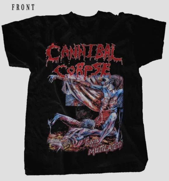 CANNIBAL CORPSE Tomb of the Mutilated T-Shirt Cotton Black Men S to 5XL
