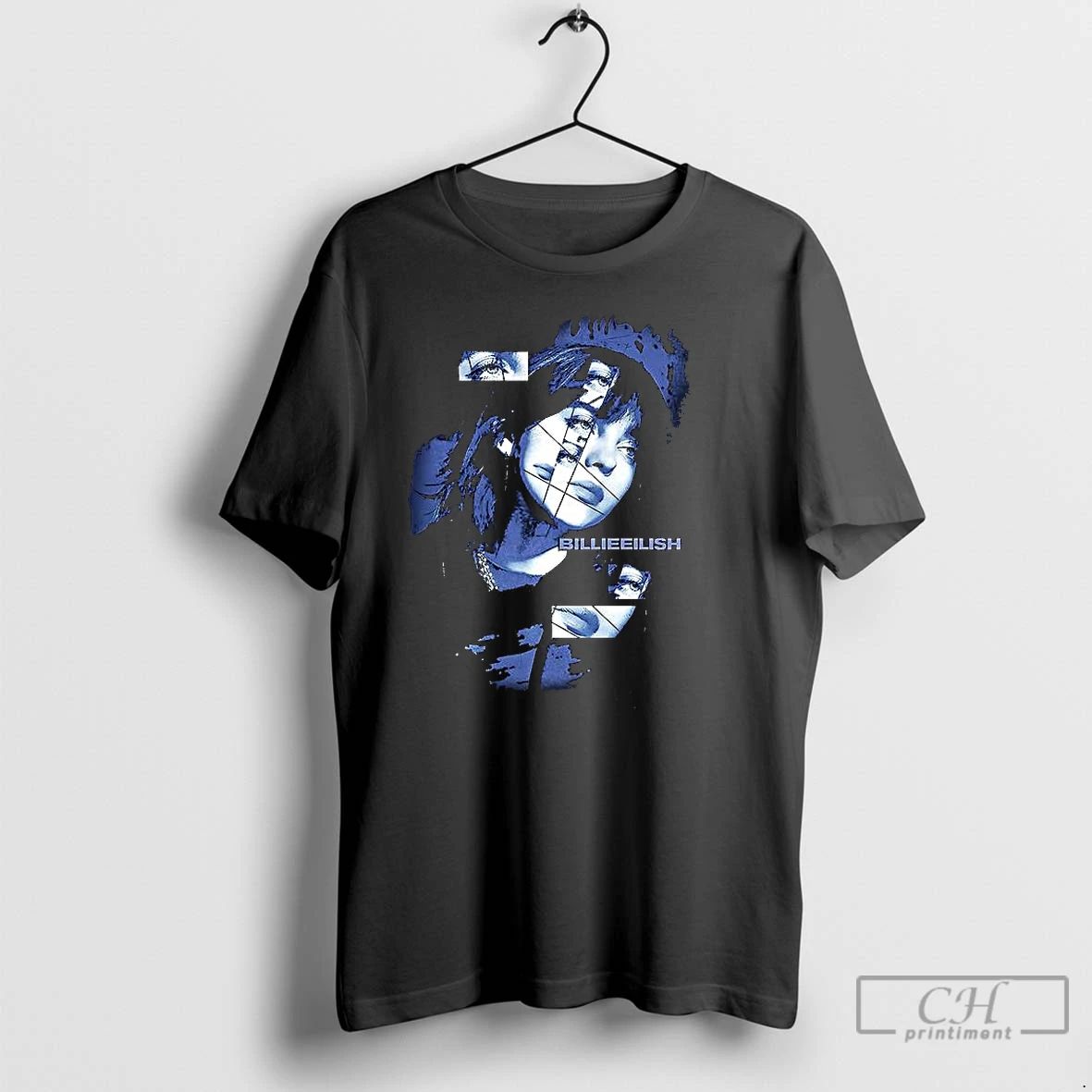 Classic Billie Collage Portrait Music Lover T Shirts