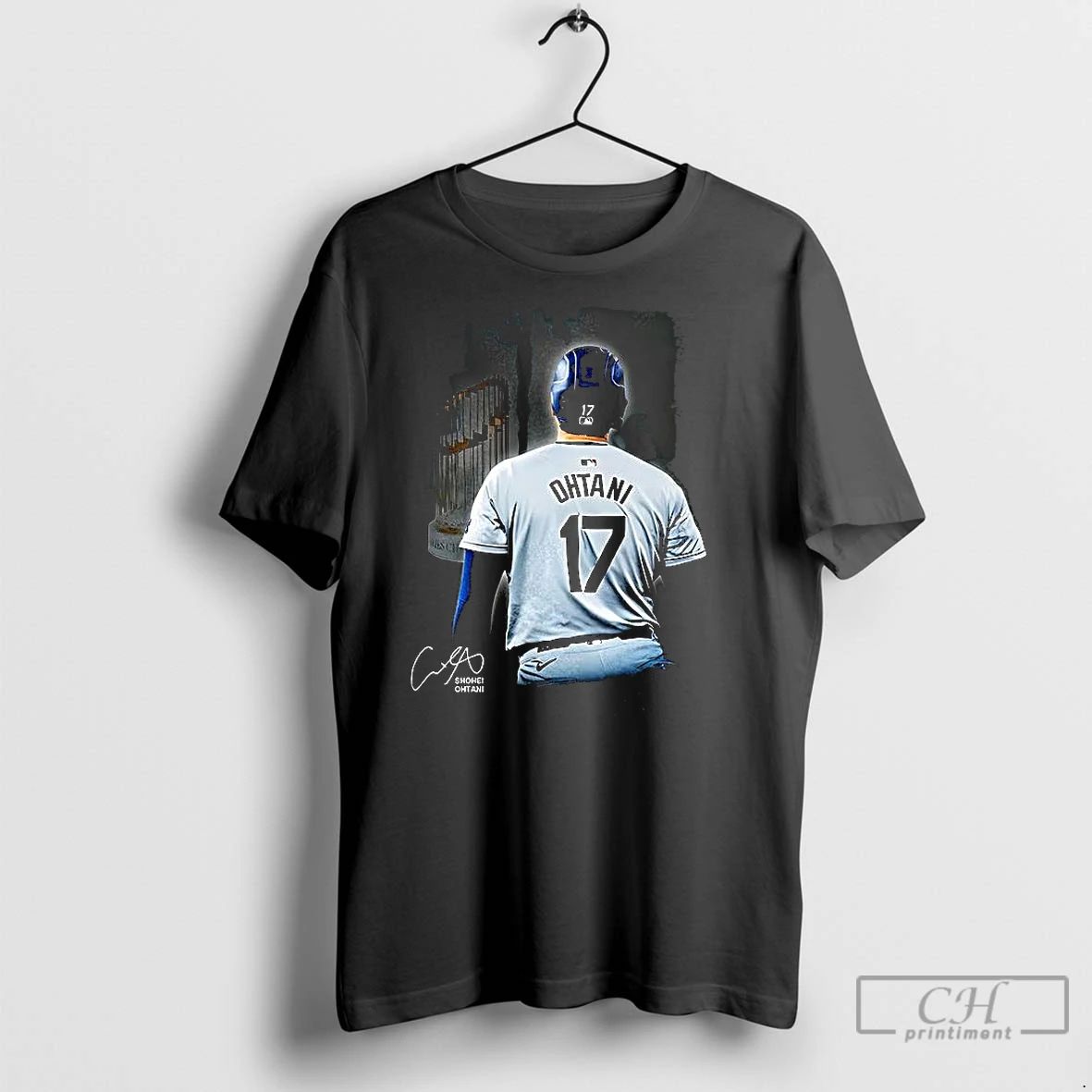 Classic Shohei Ohtani Los Angeles Dodgers World Series 2025 Champions Signature