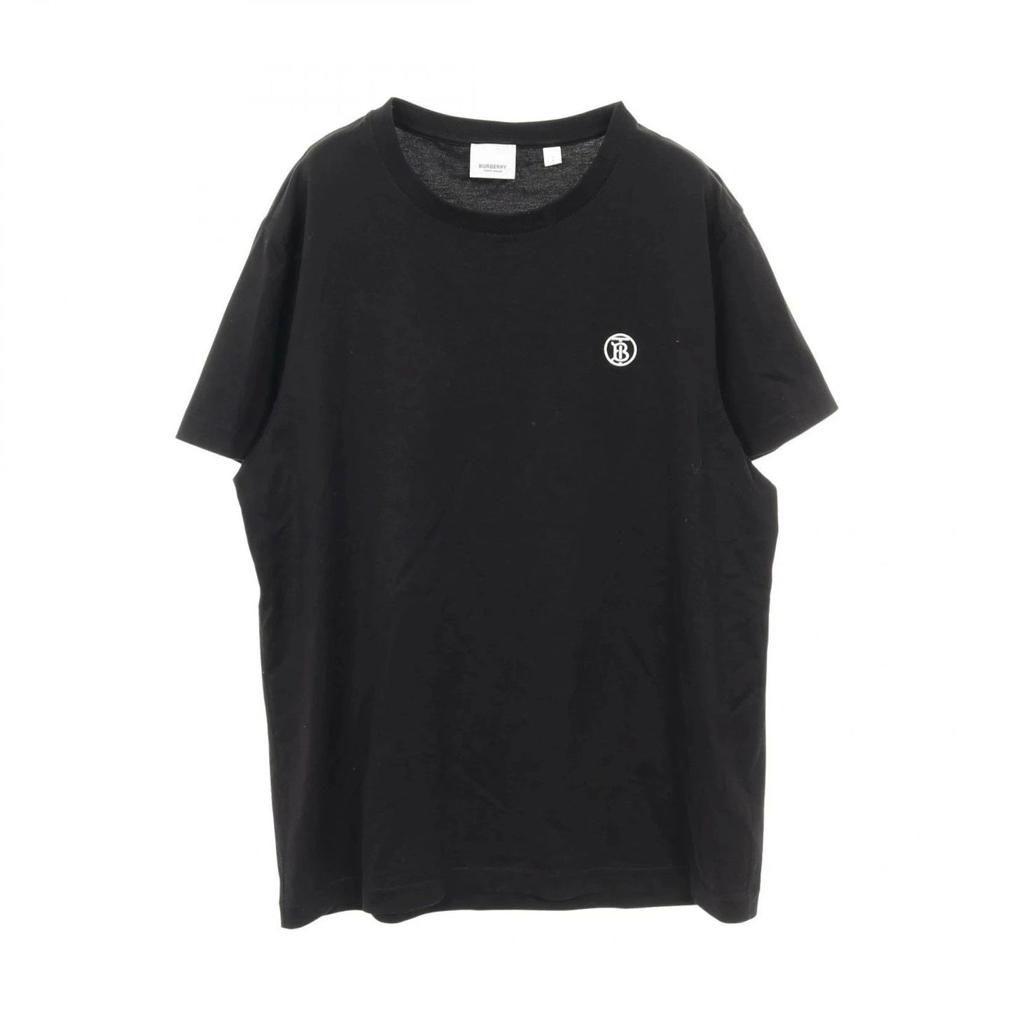 Burberry Monogram Cotton Top Men’s Black L Used Stylish Casual Shirt
