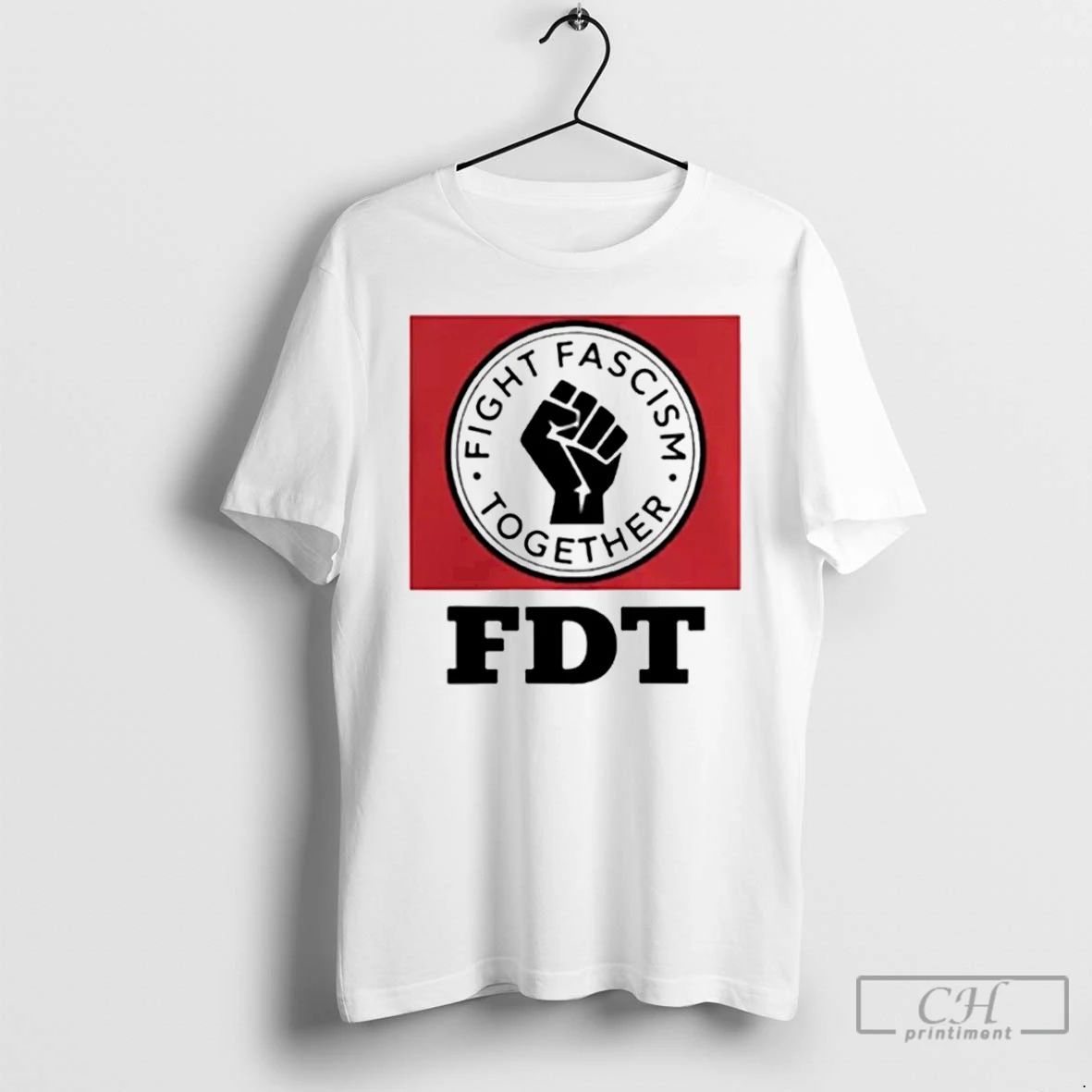 Classic Fight Fascism Together Fdt T Shirts