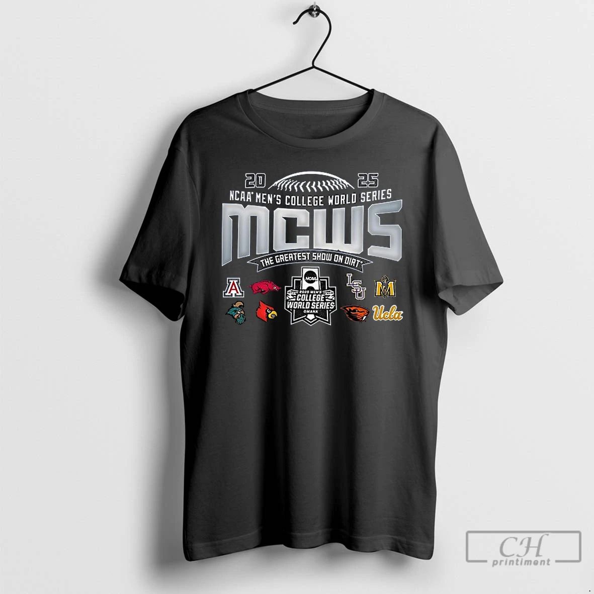 Classic Ncaa Mens College World Series Mcws The Greatest Show On Dirt 2025 8 Teams