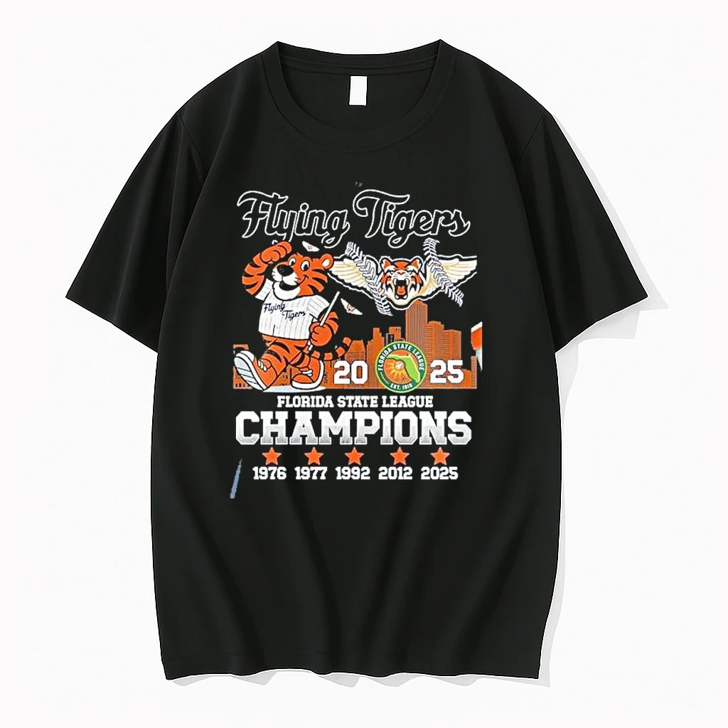 Lakeland Flying Tigers 2025 Florida State League Champions Tshirts Sweater