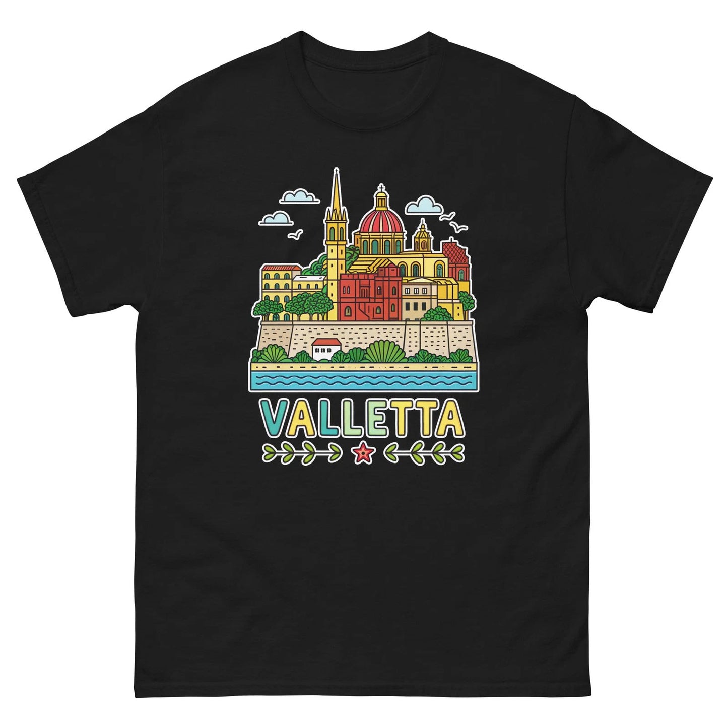 Valletta World Travel Urban Area City T-Shirt