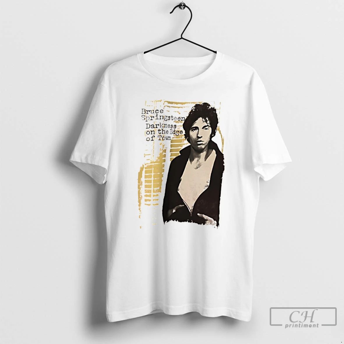 Classic Bruce Springsteen Darkness On The Edge Of Town T Shirts