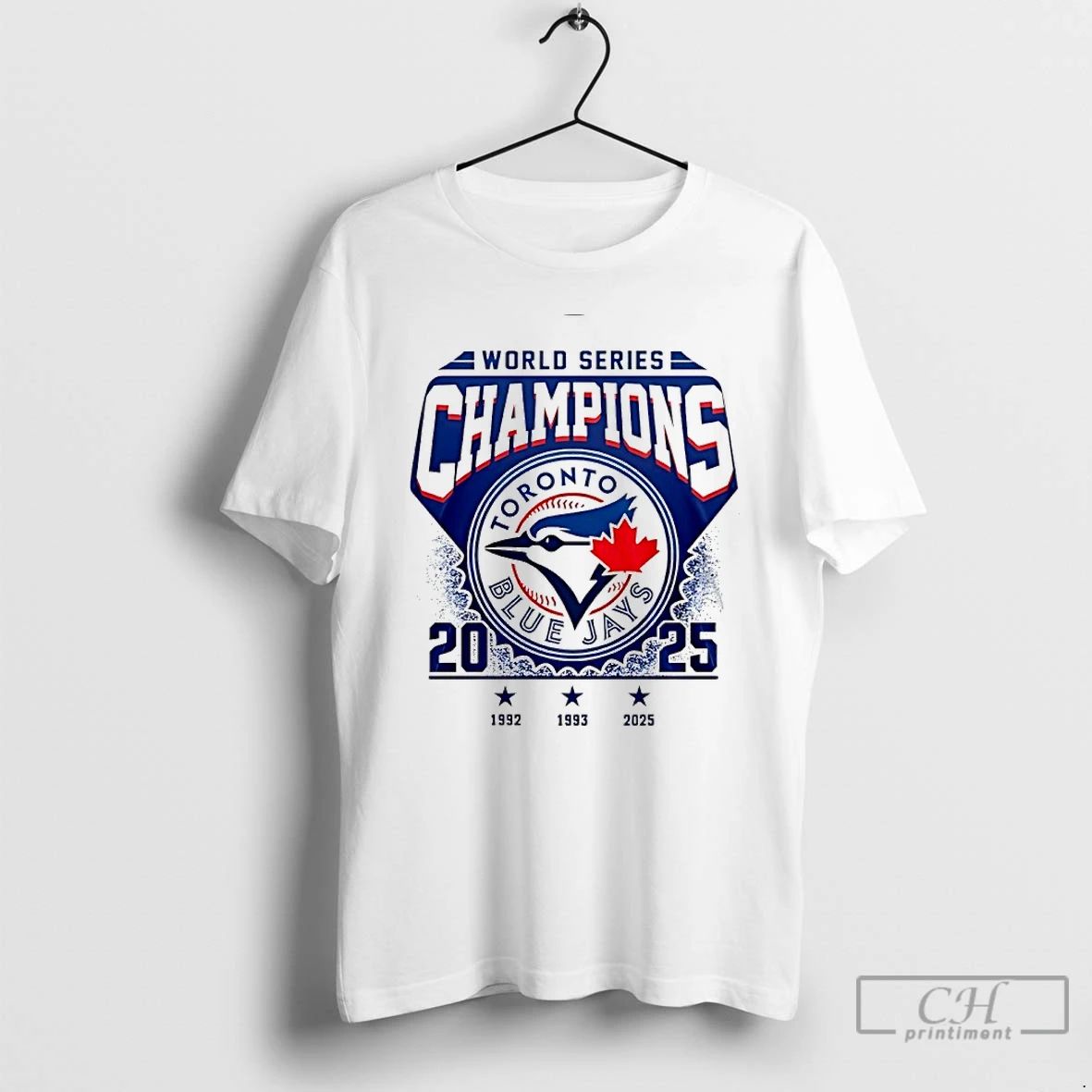 Classic Toronto Blue Jays 2025 World Series Champions 3 Time 92 93 25 T Shirts
