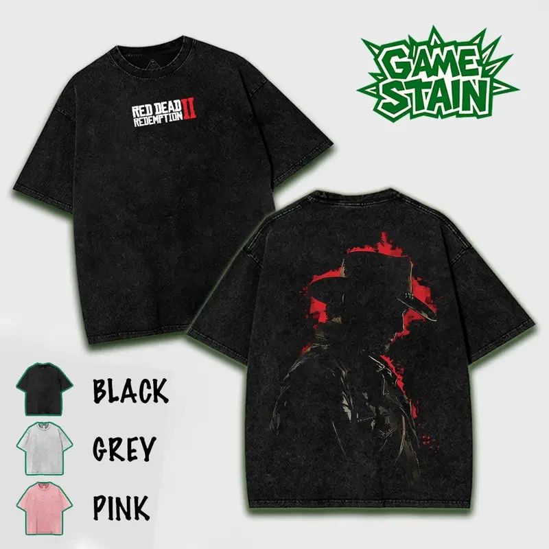Red Dead Redemption 2 Graphic Tee Streetwear T-Shirt