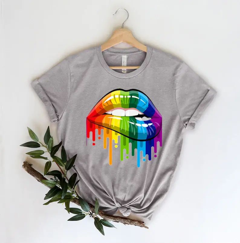 Rainbow Lips T-Shirt