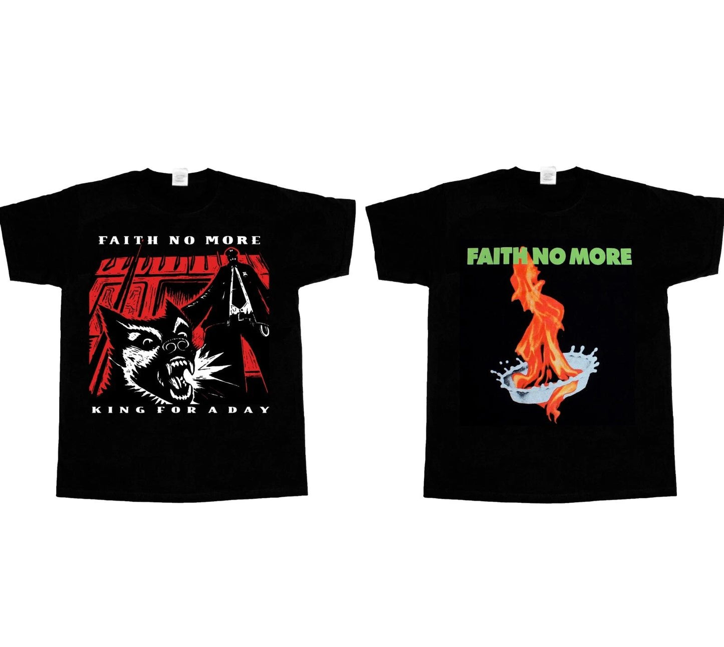 FAITH NO MORE THE REAL THING KING FOR A DAY SHORT - LONG SLEEVE T-SHIRT 345XL