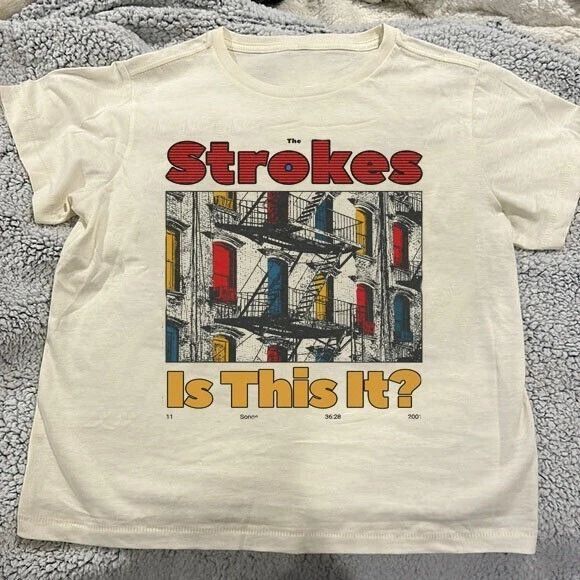 Vintage The Strokes band Is This It Shirt Unisex Concert S to 5XL EL724
