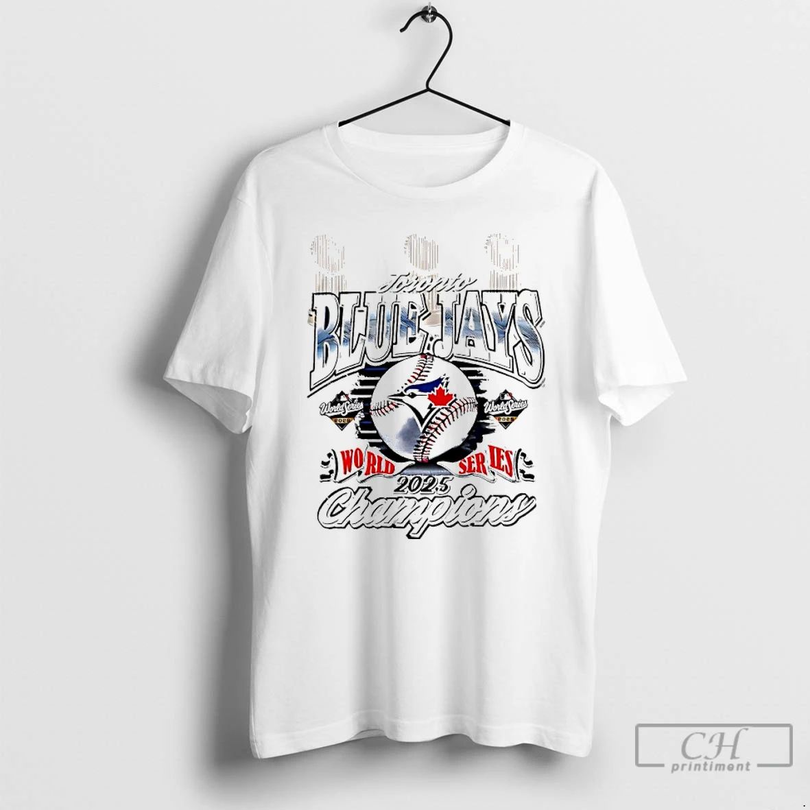 Classic 2025 World Series Champions Toronto Blue Jays Trophy T Shirts
