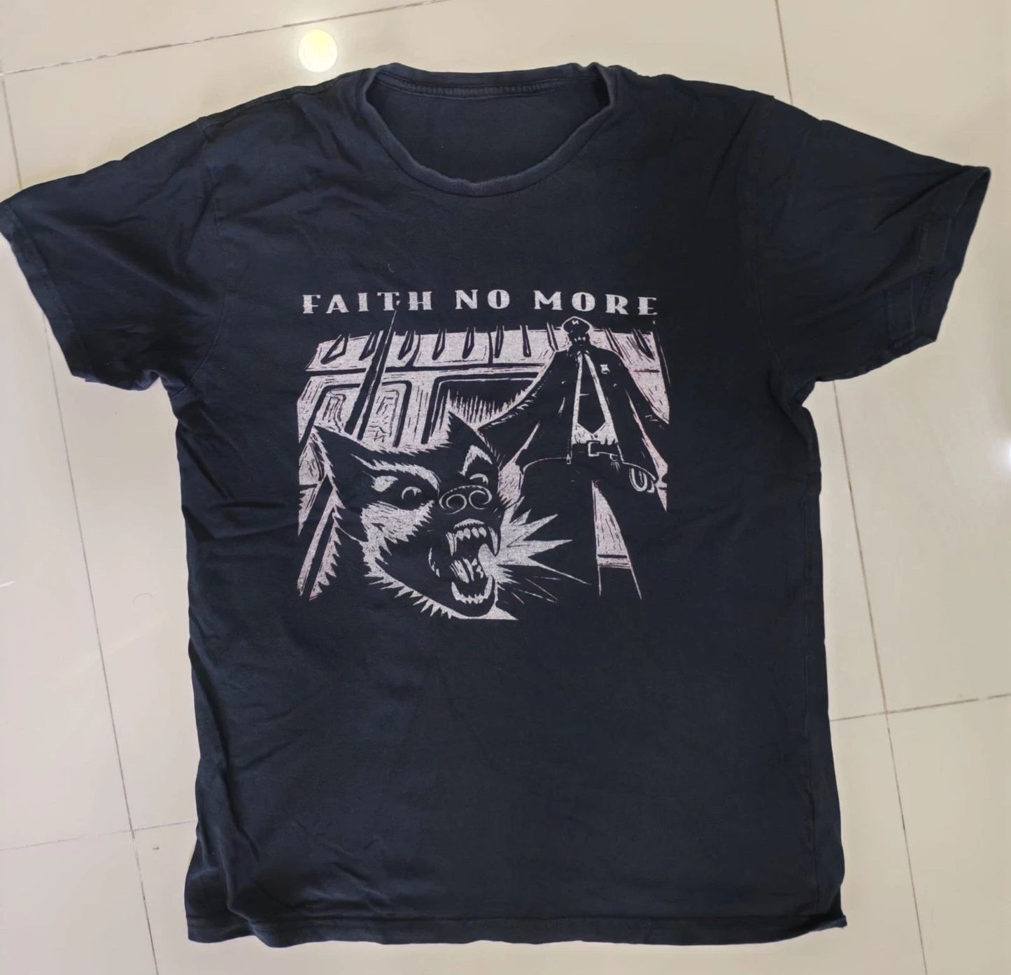 vintage Faith no more t shirt men