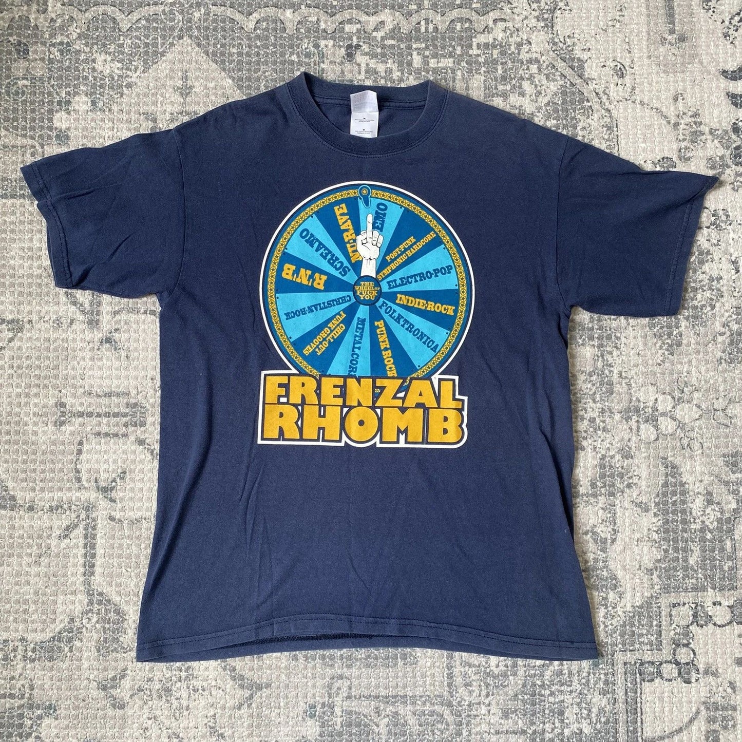 Vintage 2000s Frenzal Rhomb Punk Band Tee T Shirt Size Medium