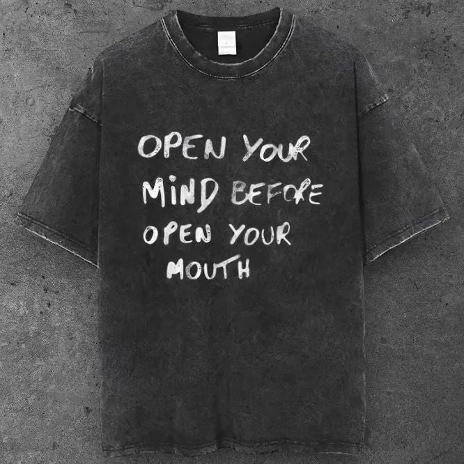 Unisex Motivational Quote Oversized T Shirt Black Grunge Aesthetic S-2XL