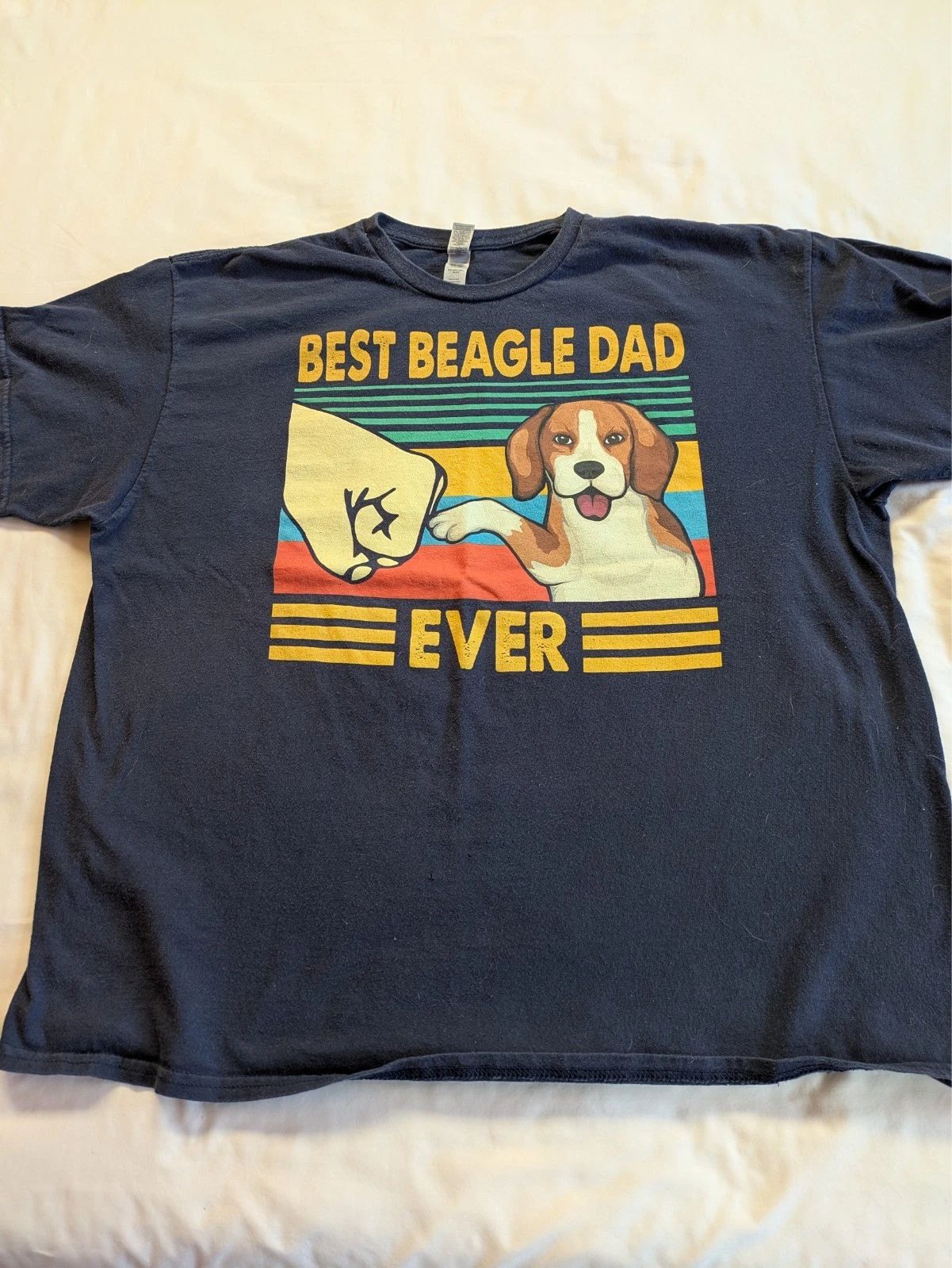 Best Beagle Dad Ever Beagle Dad Shirt Dog Daddy Beagle T-Shirt Dad Gift