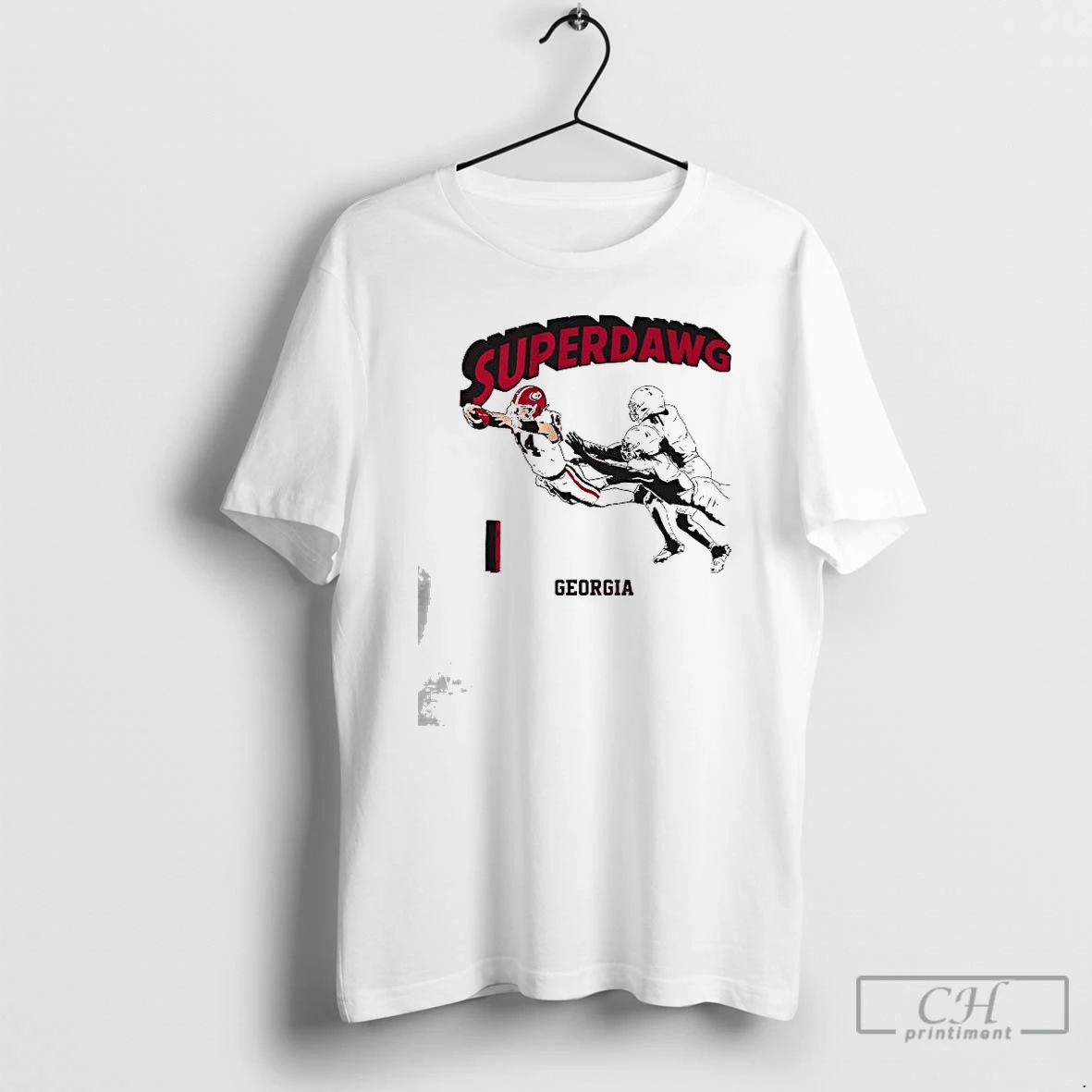 Classic Georgia Football Super Gunner Stockton T Shirts
