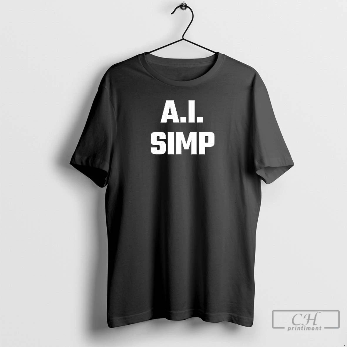 Premium A I Simp Graphic T Shirts