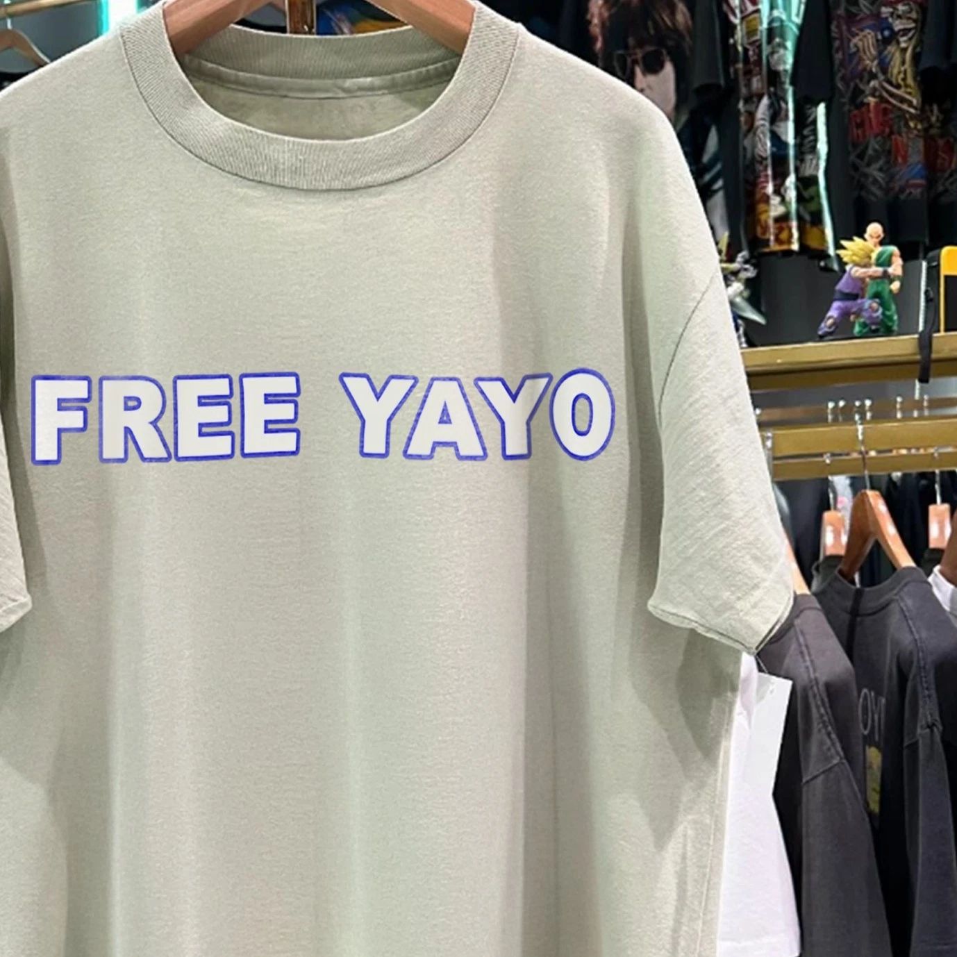 2003 Free Yayo Washed T-Shirt Bone M