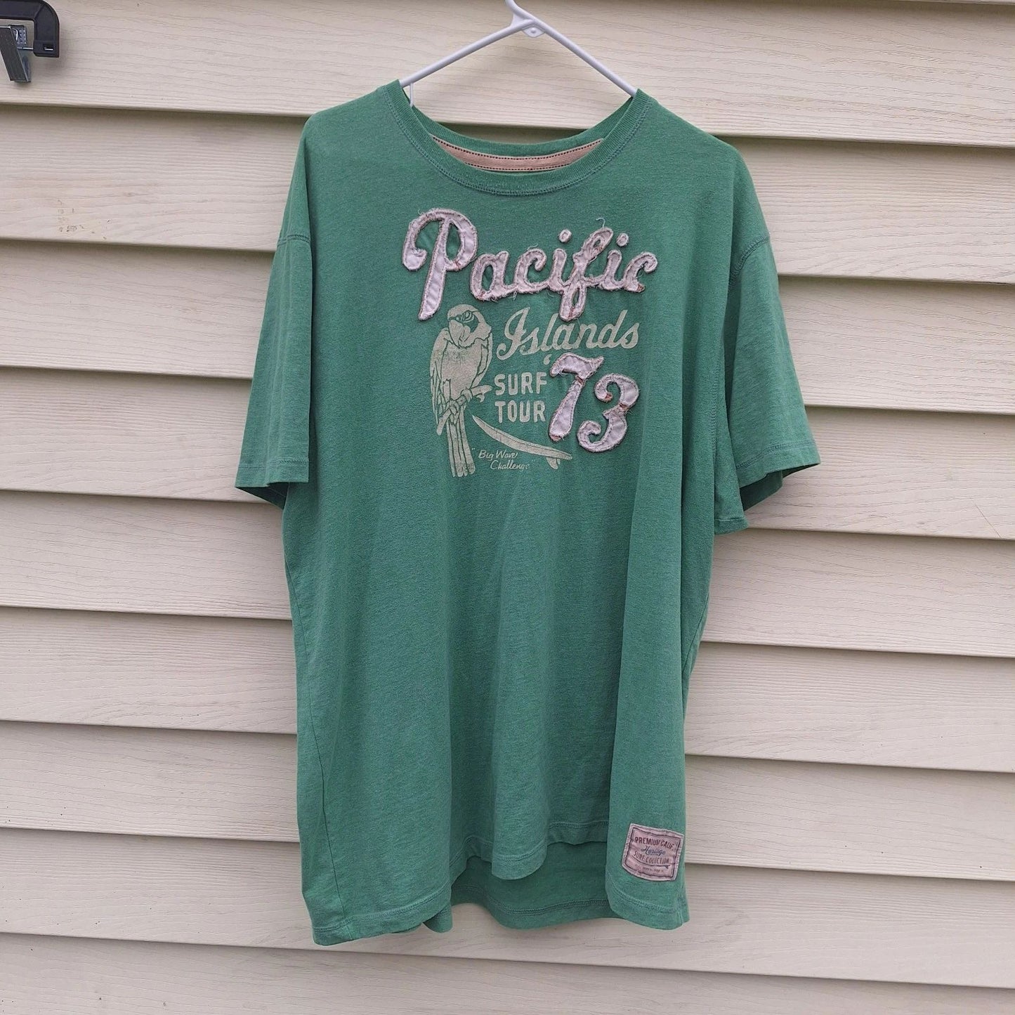 Vtg Y2K Old Navy Heritage Surf XXL Shirt Preppy Academia Skater Pinkman