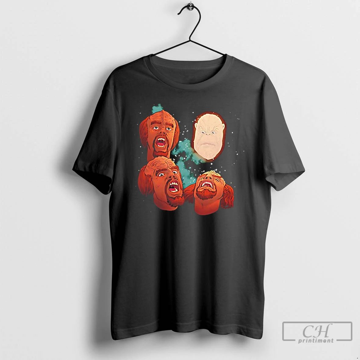 Classic Three Worf Morn T Shirts