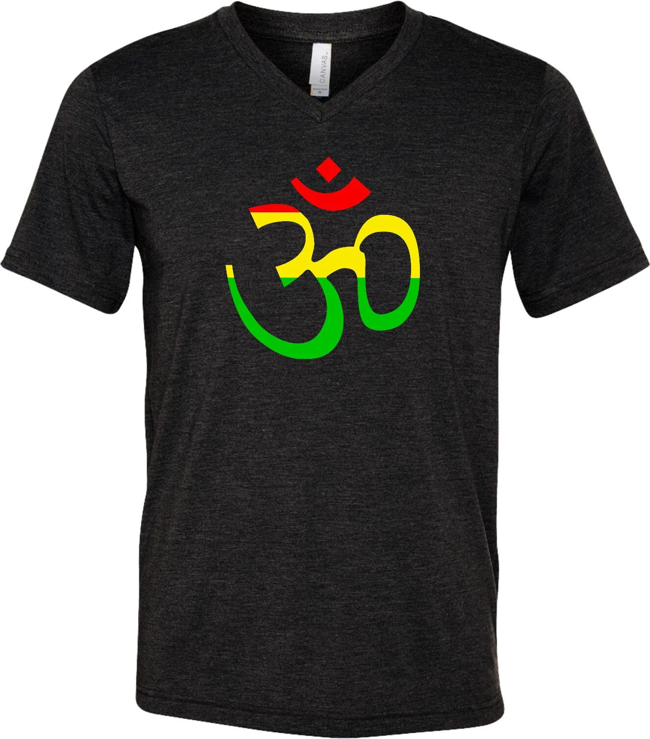 Yoga T-shirt Rasta Aum Lightweight Triblend V-neck
