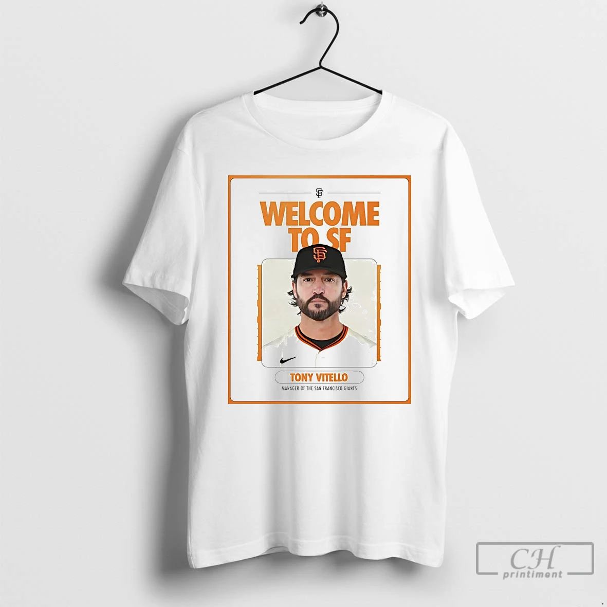Classic Tony Vitello Welcome To San Francisco Giants T Shirts