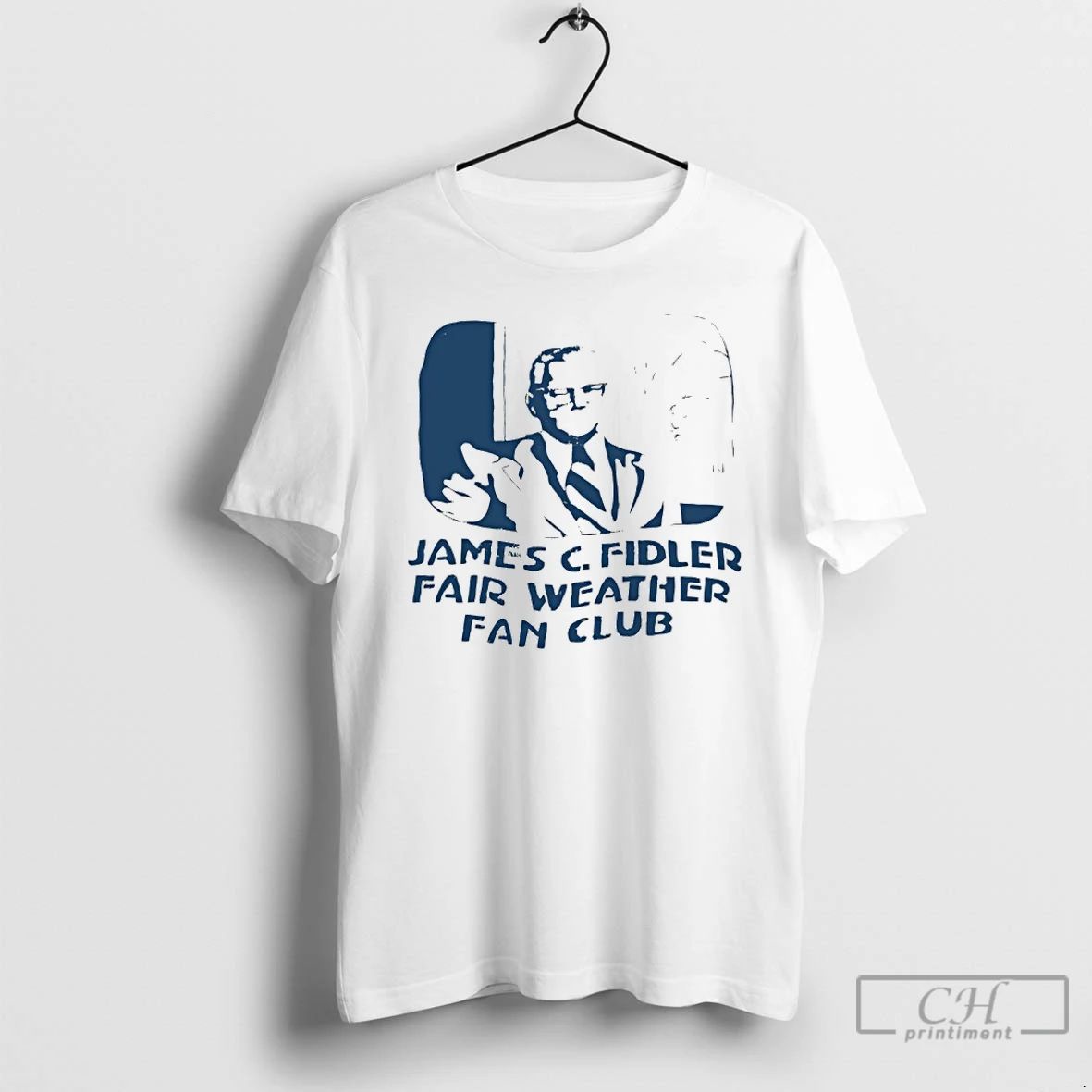 Classic James C Fidler Fair Weather Fan Club T Shirts