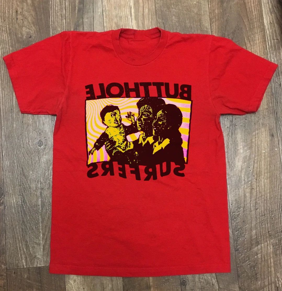 Butthole Surfers Band Graphic Red Unisex Shirt All Size CC253